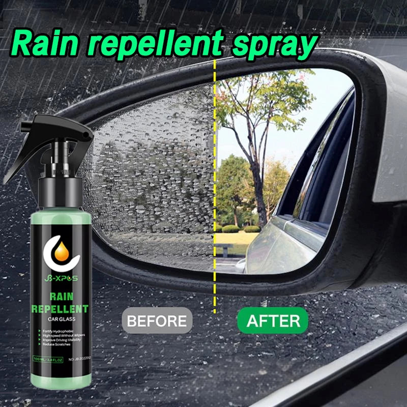 Water Repellent Spray - Anti Rain Coating for Car Glass