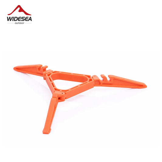 Widesea Foldable Gas Tank Bracket - Essential Outdoor Stove Accessory for Camping