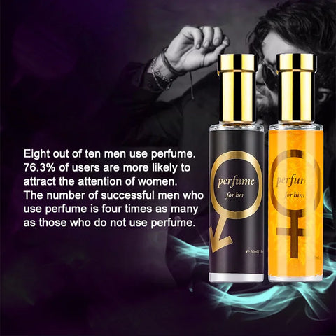 Pheromone Midnight Temptation Perfume - Unisex Irresistible Couple Fragrance