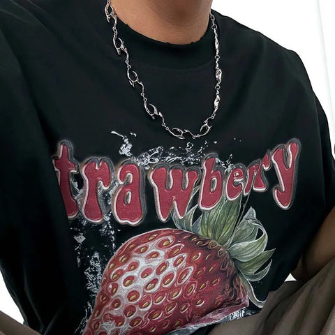 2025 New Punk Silver Thorny Choker Necklace for Hip Hop and Rock Style