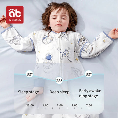 AIBEDILA Child Sleeping Bag for Kids 0-7 Years
