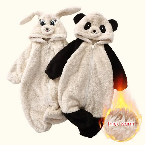 Cute Cartoon Newborn Baby Jumpsuits