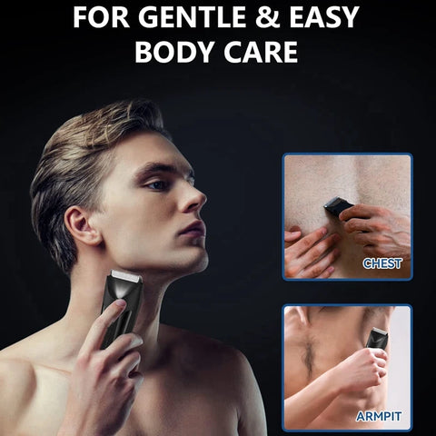 Original VGR Wet/Dry Electric Groin Body Hair Trimmer