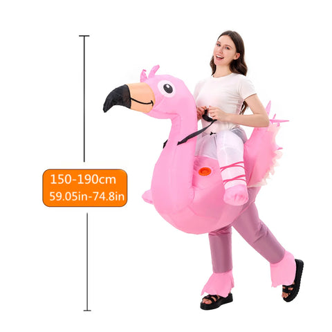 Flamingo Inflatable Costume for Halloween and Christmas