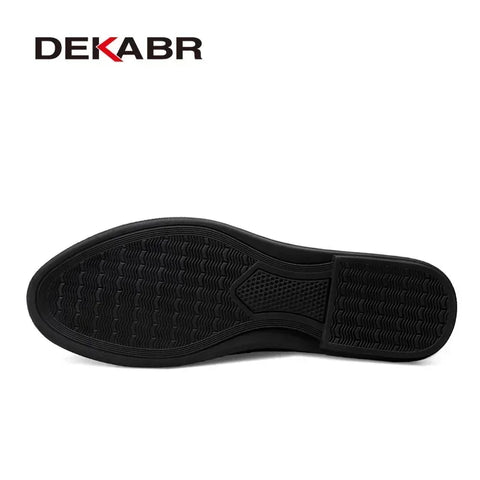 DEKABR Italiaanse heren casual luxe zomerloafers