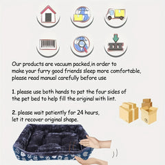Comfortable Pet Dog Bed Sofa Mats - Ideal for Cats and Dogs