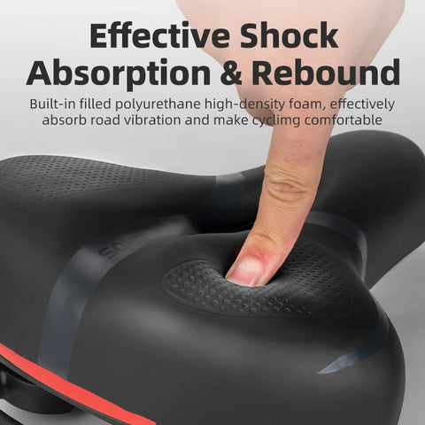 ROCKBROS Bicycle Saddle - Breathable Shock Seats for Ultimate Comfort
