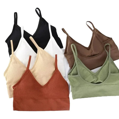 Seamless Women Push Up Bra with Beautiful Back - Fitness Bralette for Every Occasion
