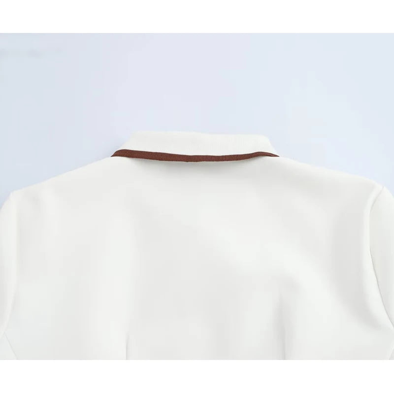 MUJER 2025 White Short Dresses for Women