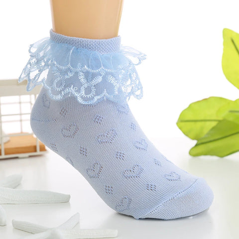 Children's Princess Floral Socks for Girls