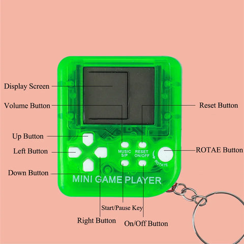 GAMINJA Retro Mini Handheld Game Player