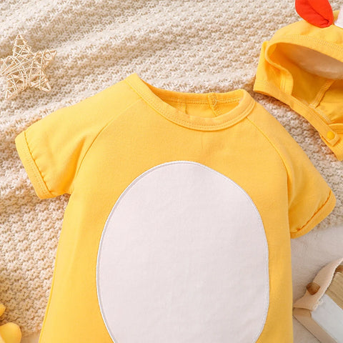 Tregren Baby Dinosaur Costume Romper with Hat Set
