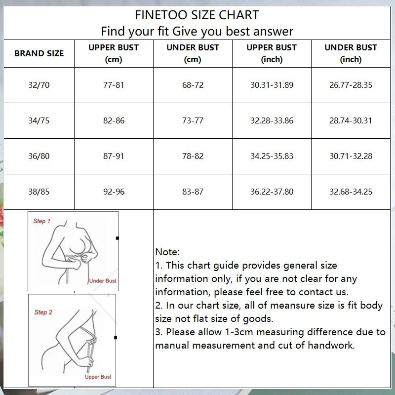 FINETOO Sexy Thin Seamless Triangle Cup Bra