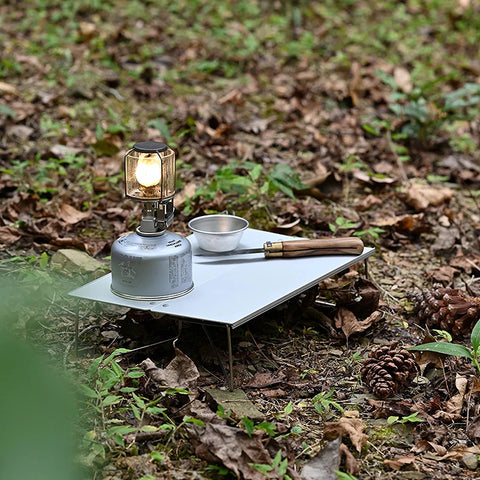 Ultralight Mini Outdoor Table - Foldable Aluminum Alloy Camping Furniture for Travel, Picnic & Barbecue