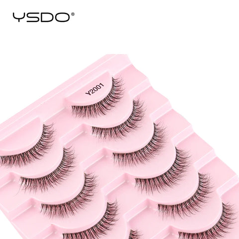 YSDO Cat Eye Lashes - 3D Mink Reusable Eyelashes
