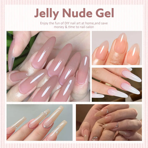 CANNI 9ml Nagelgellak - HEMA GRATIS, Transparant Nude Roze