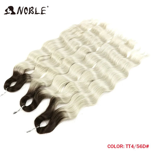 Noble Hair Synthetic Loose Deep Wave 24" Braiding Hair Extensions