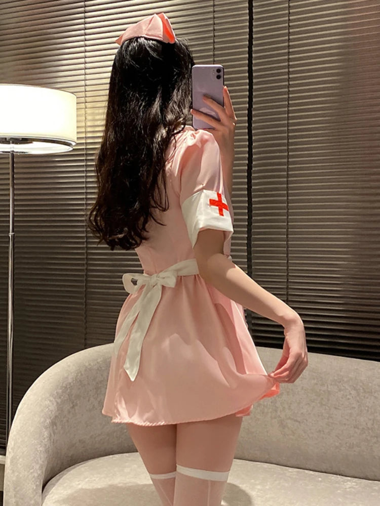 Lolita Nurse Lingerie Role Play Costume