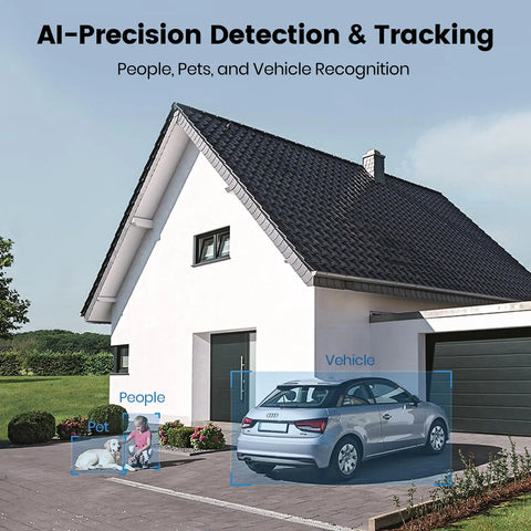AOSU 3K UHD WiFi Floodlight Camera