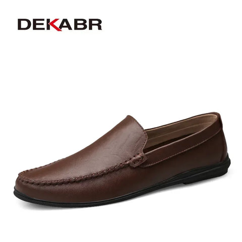 DEKABR Italiaanse heren casual luxe zomerloafers