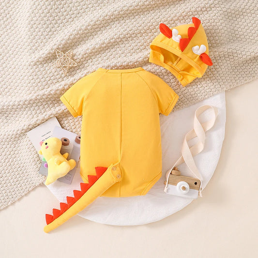 Tregren Baby Dinosaur Costume Romper with Hat Set