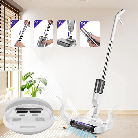 2 in 1 Cordless Electric Mop and Sweeper