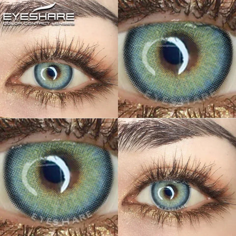 EYESHARE Color Lens Eyes - Blue Natural Contact Lenses