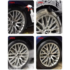 Car Tire Rim Brush - Premium Wheel Hub Cleaning Tool