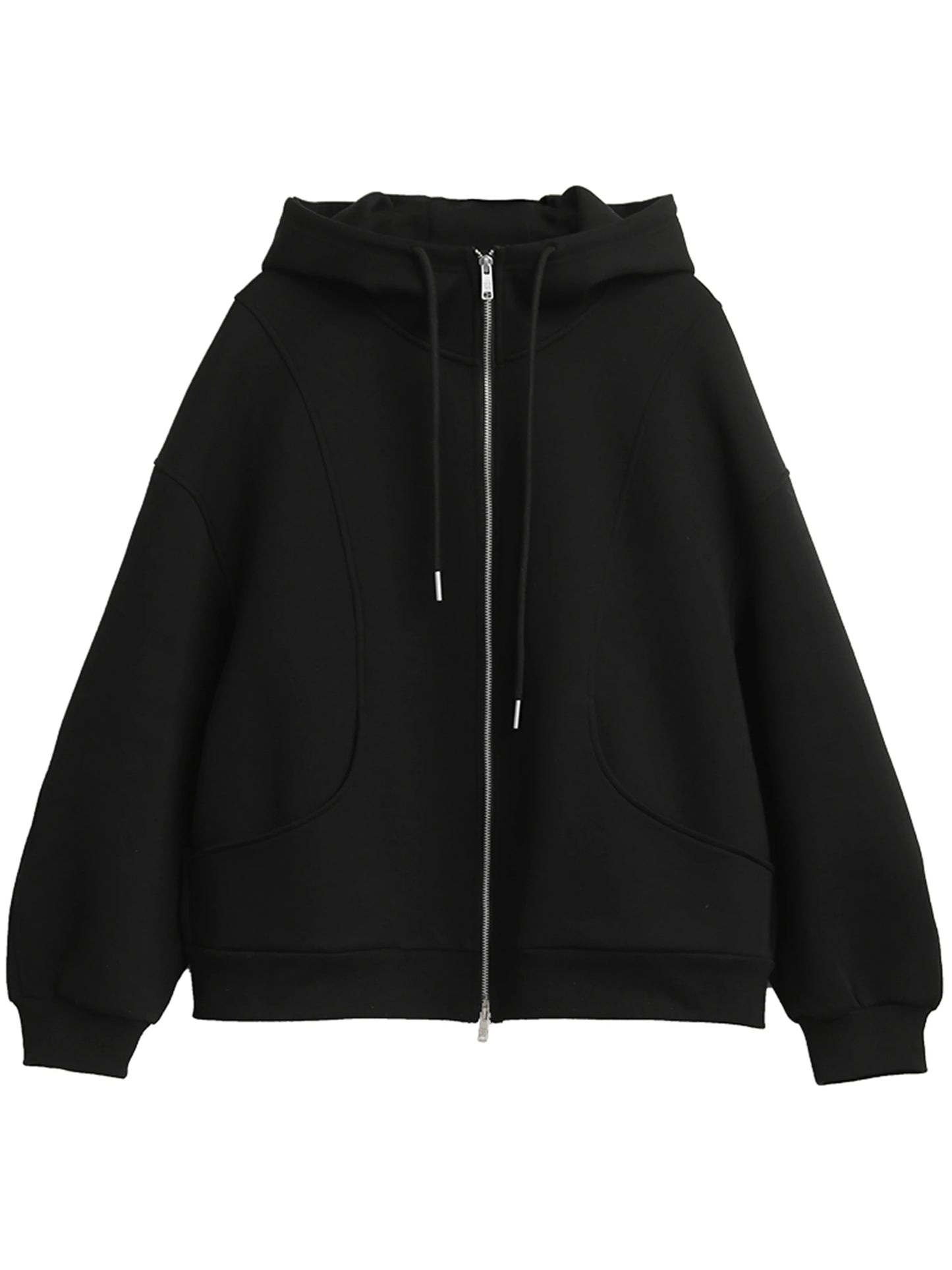 CHIC VEN Women Drawstring Hooded Sweatshirt