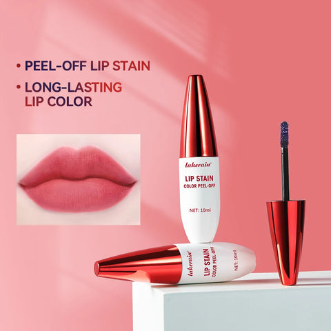 Water Resistant Lip Stain Peel Off - 24 Hours Matte Lipstick