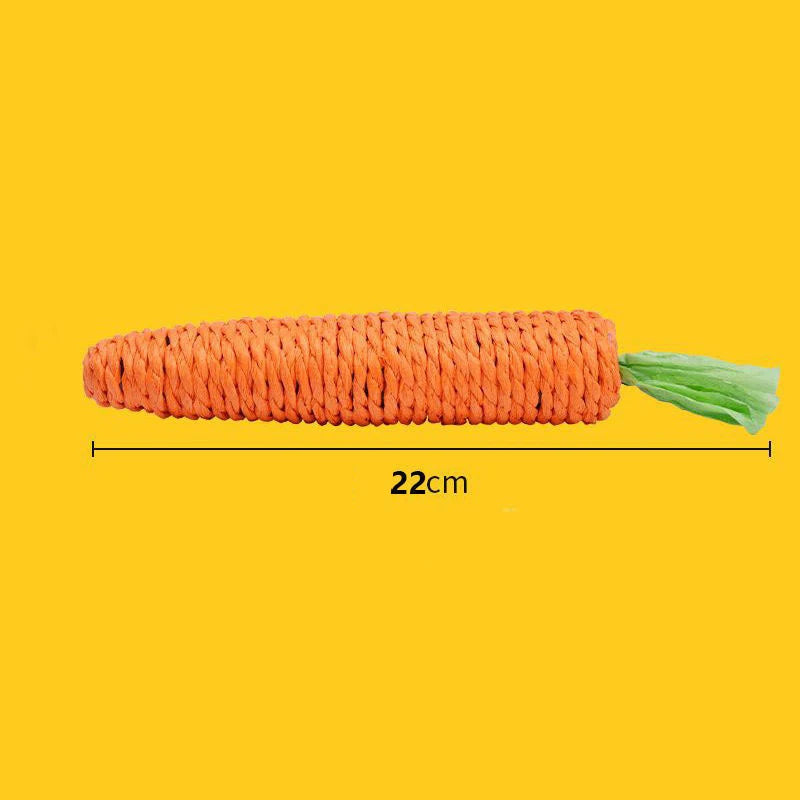 Audible Carrot Tickling Cat Stick