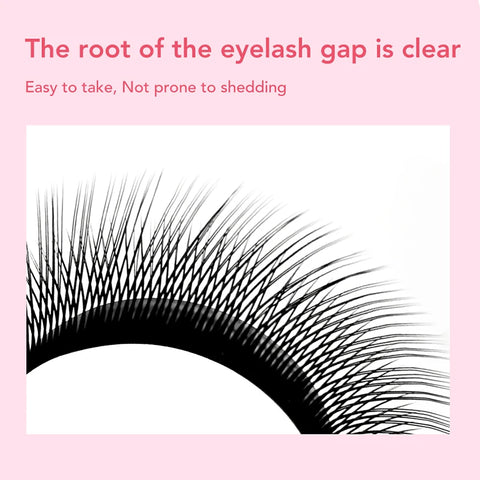 DIYDAY YY Fox Eyelash Extensions - Three Layers Y Shaped Premade Lashes
