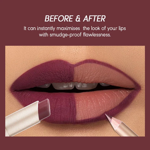 USHAS 12 Color Lip Liner + Lipstick Set