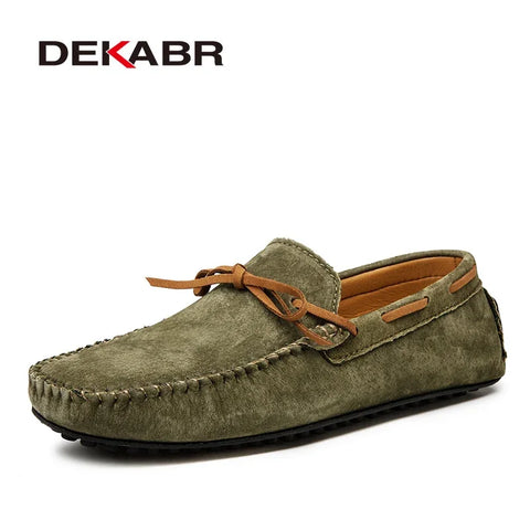 DEKABR Lässige Herrenschuhe aus echtem Leder 