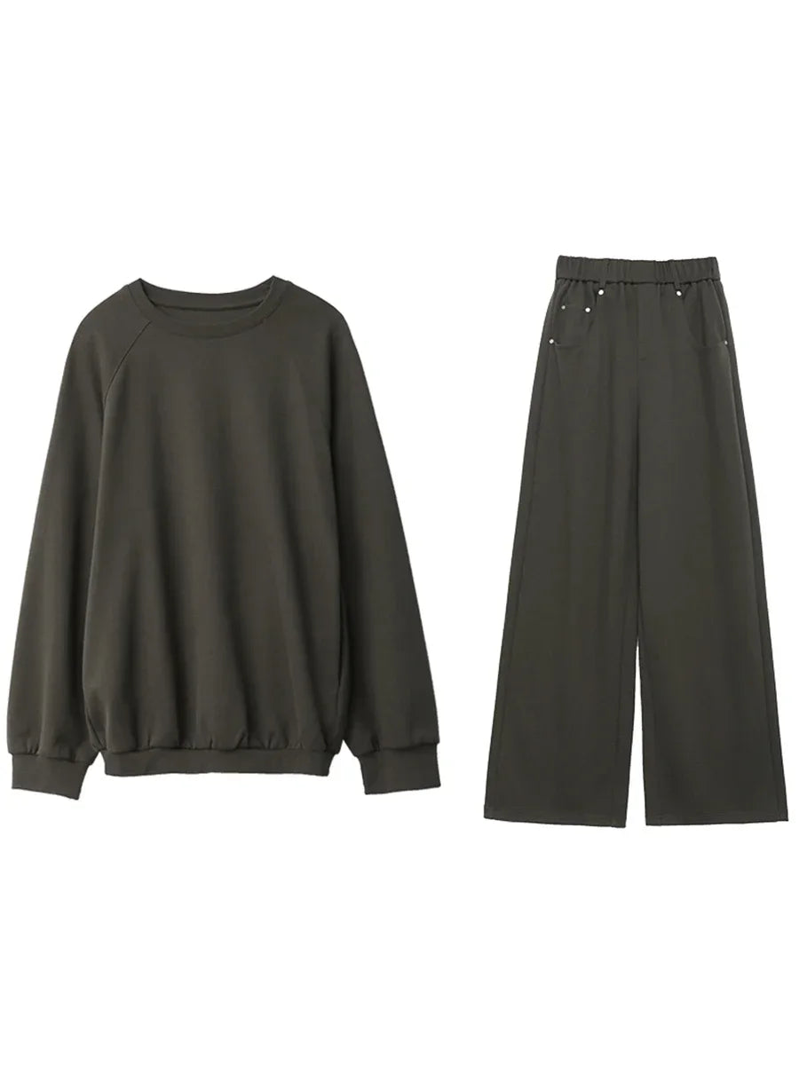 CHIC VEN Women Sweatshirts & Pants Set