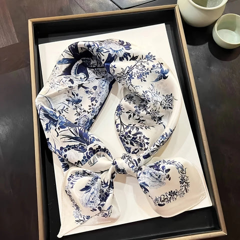 Vintage Floral Women's Scarf Bandana Headband