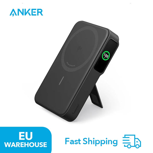 Anker MagGo 10000mAh Power Bank – Qi2 Magnetic 15W Fast Charger