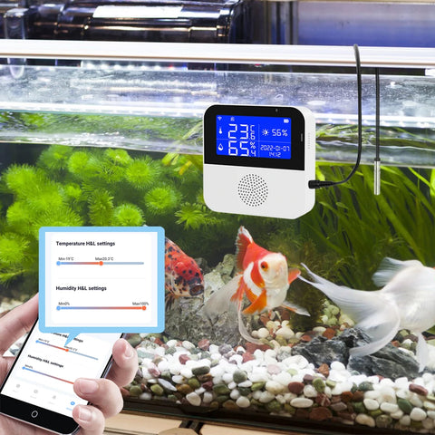 Tuya WiFi Temperature Humidity Sensor for Smart Home