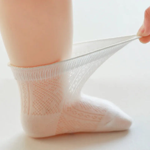 Floral Lace Baby Girl Socks