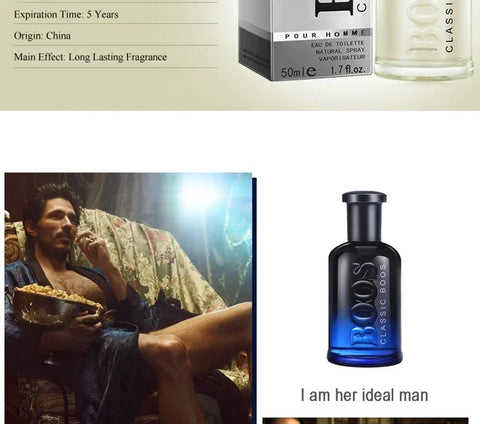Hot Sale Perfume for Men - Self Confidence Cologne with Atomizer