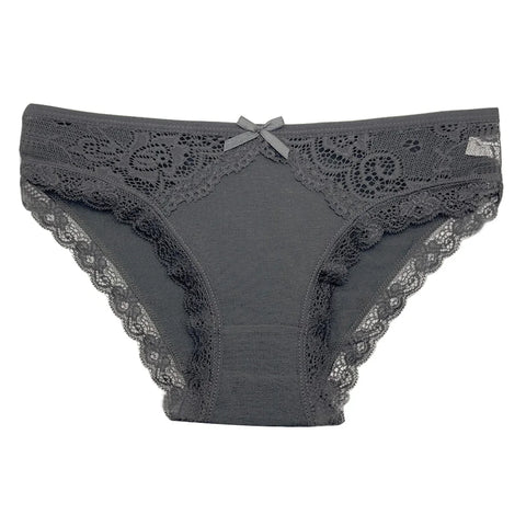 5 PCS/SET Low Rise Ladies Sexy Lace Panty Underpants for Women