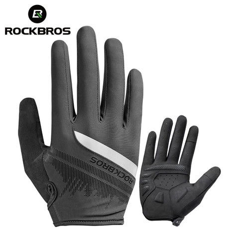 ROCKBROS Men's Cycling Gloves - Shockproof & Breathable for MTB & Motorcycle