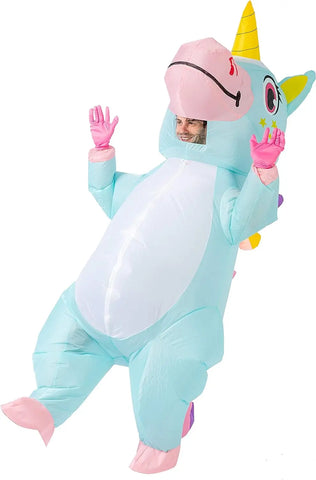 Spooktacular Creations Inflatable Unicorn Costume - Adult Size