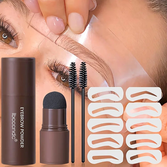 Eyebrow Stamp Stencil Kit