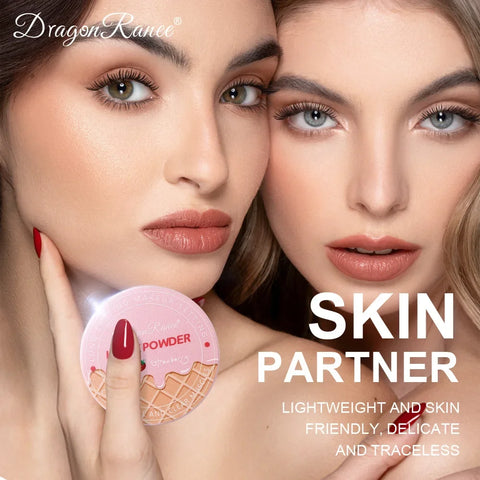 3-Color Matte Face Loose Powder - Waterproof Oil Control Makeup Powder