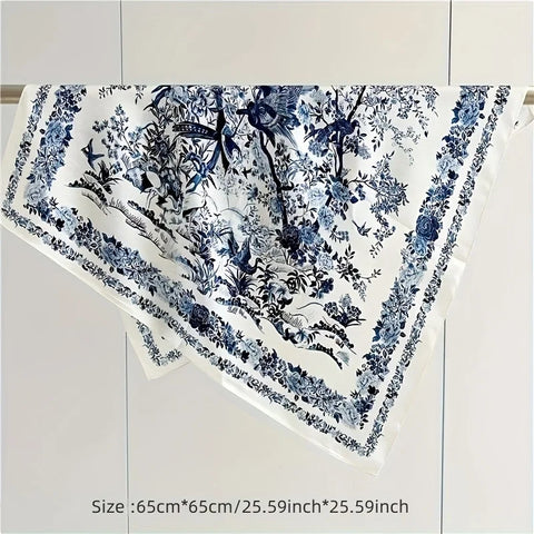 Vintage Floral Women's Scarf Bandana Headband