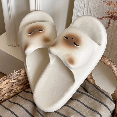 Schattige cartoon damespantoffels - Siamese kat 3D EVA sandalen