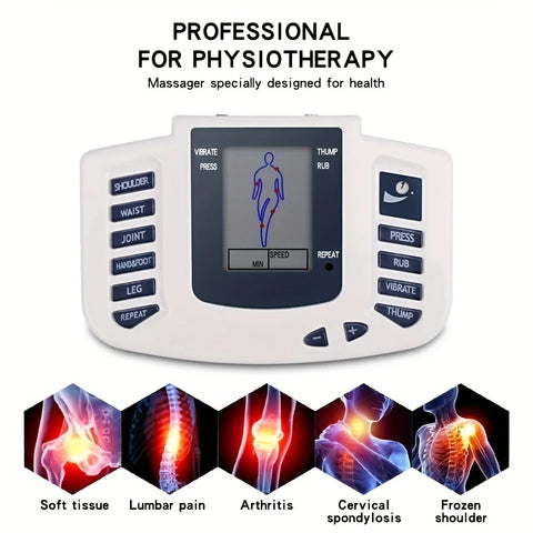 Full Body TENS Muscle Electro Stimulator | EMS Acupuncture Therapy Massage Apparatus