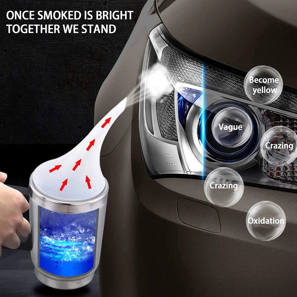 Polish Car Headlight Kit 800G Liquid Polymer Repair and Renovation Tool