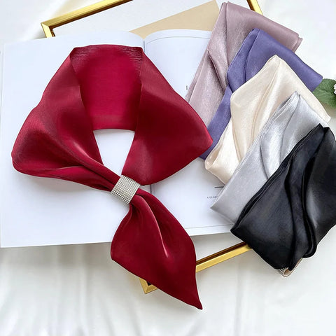 Fashion Small Silk Scarf for Women